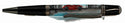 Hand Painted Red Convertible - 1089