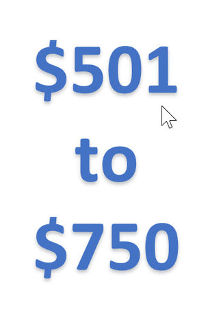 $501-$750