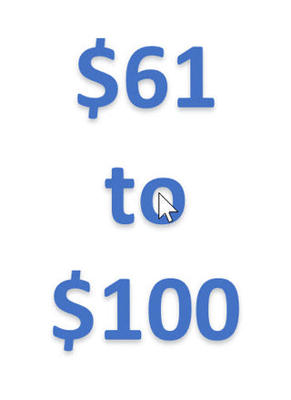 $61-$100