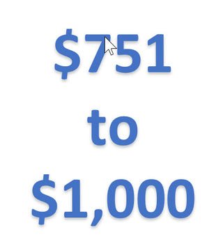 $751-$1000