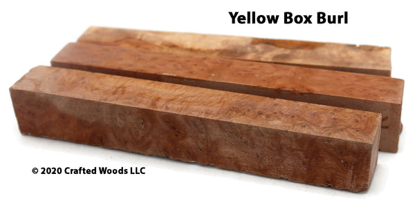 Yellow Box Burl