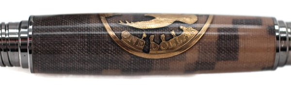 Army BDU with Gold Liberty Coin Fountain Pen - 1004
