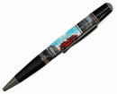 Hand Painted Red Convertible - 1089-1