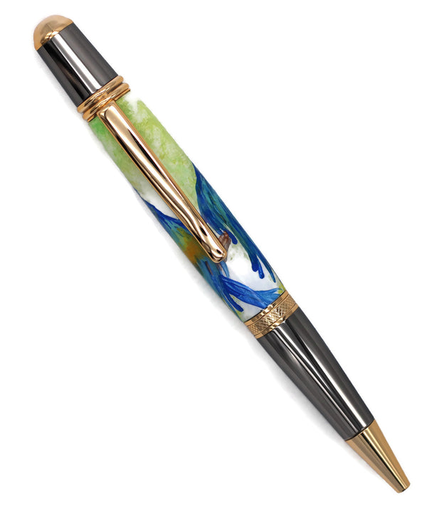 Hand Painted Parrot - 1079